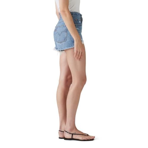 Levi's Women's 501 Original Shorts (Also Available in Plus), (New) Blow Big Horns, 28 — view 2