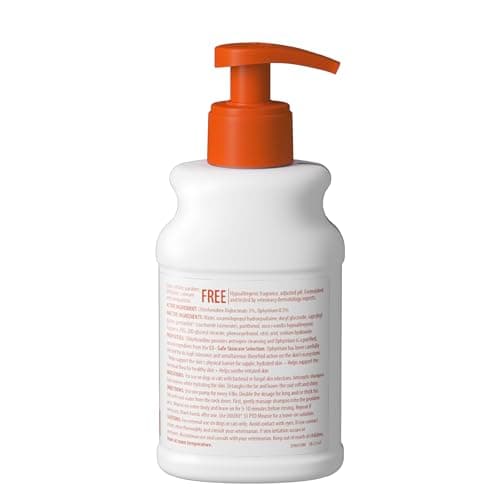 Douxo S3 Pyo Shampoo, Contains 3% Chlorhexidine & 0.5% Ophytrium, Antiseptic & Hydrating, for Bacterial or Yeast Skin Infections, for Dogs and Cats, 6.7 fl. oz. (200mL) — view 8