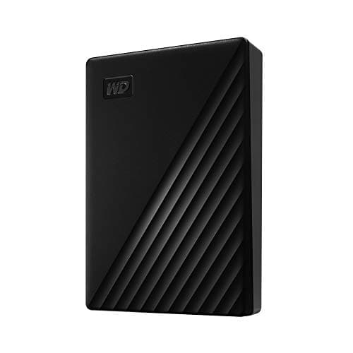 WD 5TB My Passport, Portable External Hard Drive, Black, backup software with defense against ransomware, and password protection, USB 3.1/USB 3.0 compatible - WDBPKJ0050BBK-WESN — view 3
