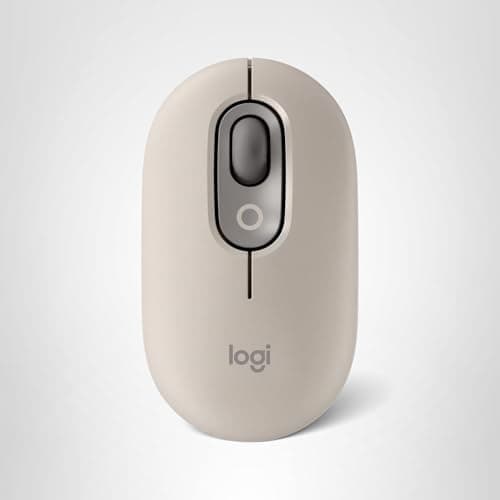 Logitech POP Mouse, Compact and Portable Wireless Bluetooth Mouse with Programmable Buttons and Quiet Clicks, Easy-Switch Between up to 3 Devices, Laptop, Tablet, PC - Mist — view 9