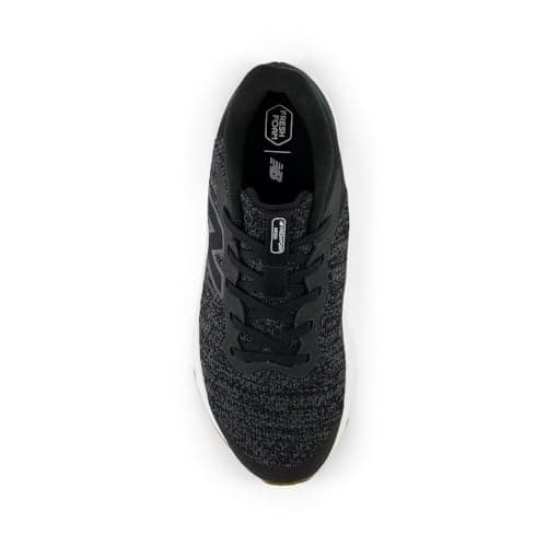 New Balance KIds Arishi Fresh Foam v4 Sneaker, BLACK/PHANTOM, 5 M Big Kid (8-12 Years) — view 4