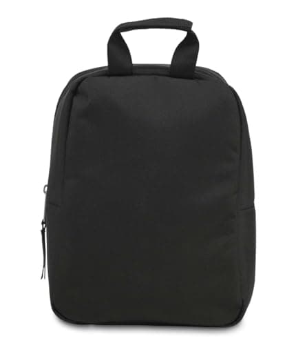 JanSport Big Break Insulated Lunch Bag - Small Soft-Sided Cooler Ideal for Class, Work, or Meal Prep, Black — view 2