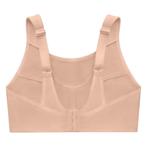 Glamorise Women's Plus-Size No Bounce Full Support Sport Bra, Cafe, 46G — view 4