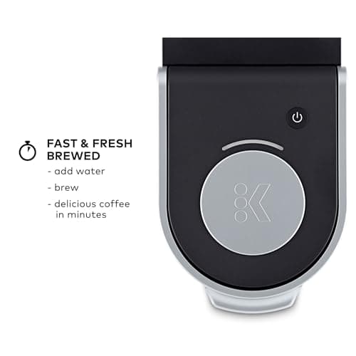 Keurig K-Mini Single Serve K-Cup Pod Coffee Maker, 6 to 12oz Brew size, with Cord Storage, Perfect for Small Spaces, Black — view 3