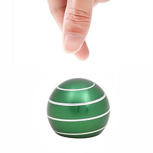 Desk-Fidget-Kinetic-Toys Cool-Gadgets: Cool-Stuff Thing Game Toy for Adult Teen Children Kid, Optical-Illusion Stress Relief Gifts for Man Women Home Office School Christmas Spinning Up 180 Seconds