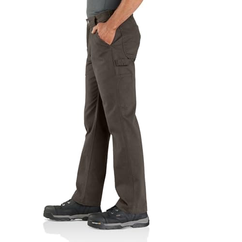 Carhartt Men's B324 Washed Twill Relaxed Fit Pant, Dark Coffee, 32W x 32L — view 3