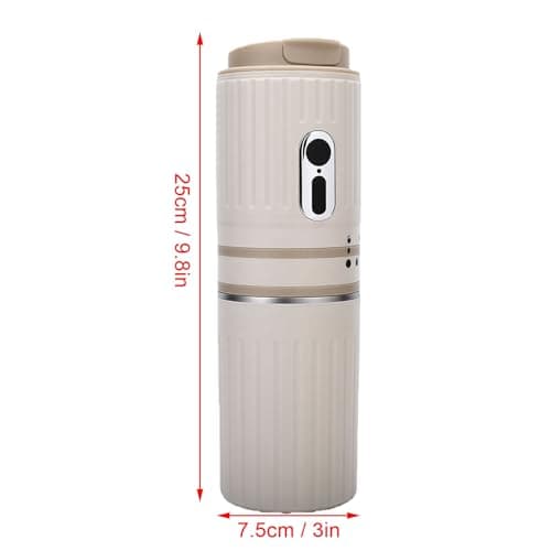 Keenso Mini Grinder Portable Coffee Maker Electric Brewer for OntheGo Travel and Home Enjoyment — view 8