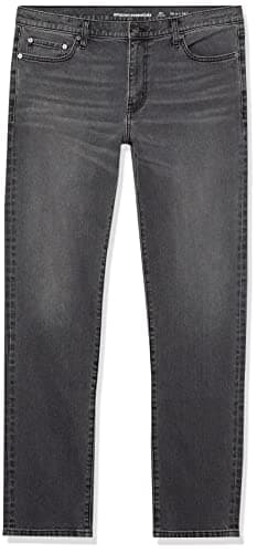 Amazon Essentials Men's Slim-Fit Stretch Jean, Washed Grey, 34W x 34L — view 4