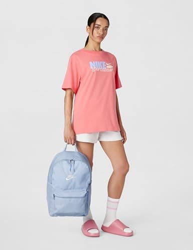Nike Heritage Backpack, Hydrogen Blue/Hydrogen Blue/White, MISC — view 3