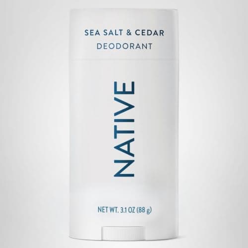 Native Aluminum Free Deodorant, Sea Salt & Cedar, Large Size Stick, 72 Hour Odor Control, for Women & Men, Contains Naturally Derived Ingredients, 3.1 oz — view 10