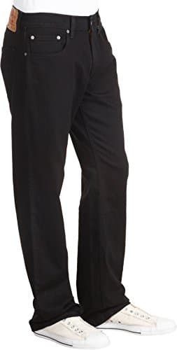 Levi's Men's 559 Relaxed Straight Fit Jean - 34W x 30L - Black - Stretch — view 2