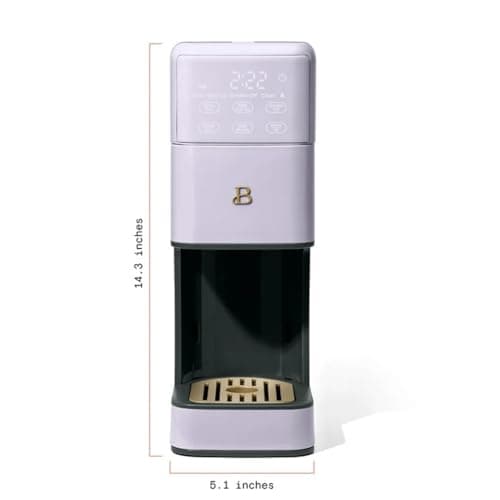 Programmable Single Serve Coffee Maker with Integrated Burr Grinder, Touch Controls, Fresh Custom Brew, Compact Design, Easy to Use — view 6