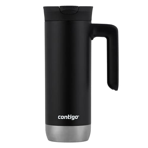 Contigo Superior 2.0 Stainless Steel Vacuum-Insulated Travel Mug, Licorice, 20 oz (591 mL)