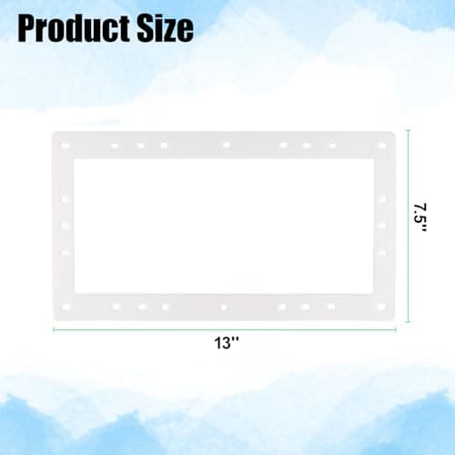 kiecpoy SP1091WM Wide Mouth Skimmer Gasket for Hayward SP1091WM Dyna-Skim — view 2