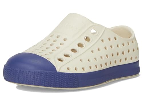 Native Shoes Unisex Kid Jefferson (Toddler) Bone White/Ink Blue 4 Toddler Medium — view 6