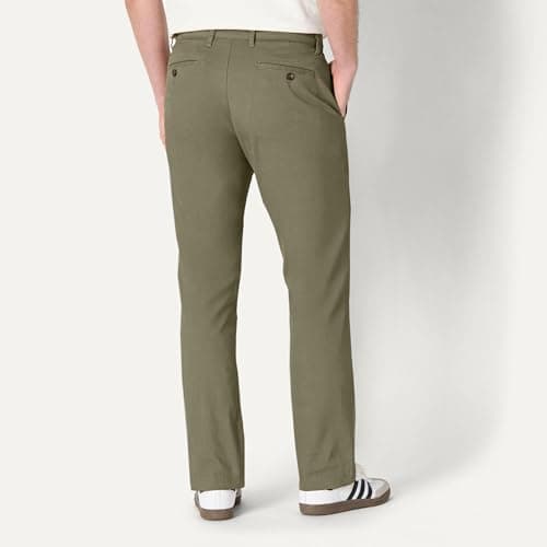 Goodthreads Men's Athletic-Fit Washed Chino Pants, -Olive, 33W x 32L — view 2