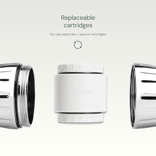 AquaBliss High Output Shower Filter Replacement Cartridge – Reduces Chemicals & Chlorine, Restores pH Balance, Glowing Skin, Strong Nails & Shimmering Hair – 1-Pack (SFC100) — view 7