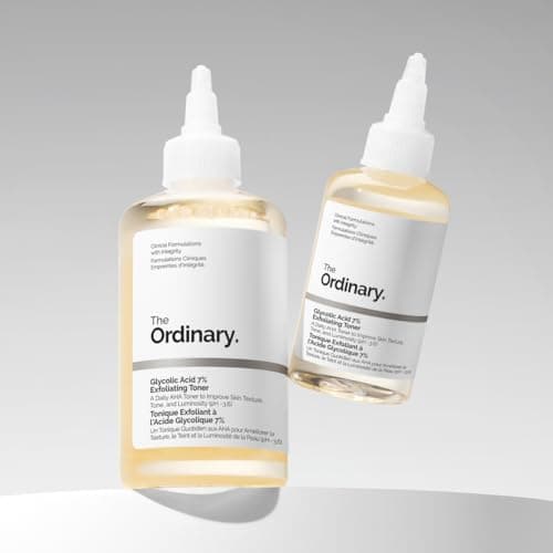 The Ordinary Glycolic Acid 7% Exfoliating Toner, Brightening and Smoothing Daily Toner for More Even-Looking Skin Tone, 3.4 Fl Oz — view 4