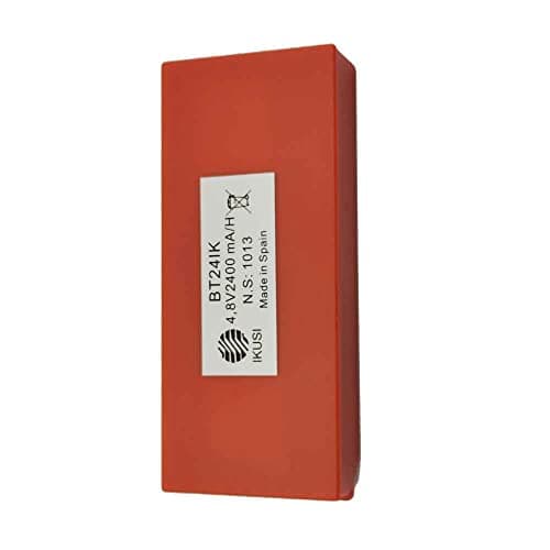 BALOLO(1*Charger+2*Battery) BT24IK 2400mAh 4.8V Ni-MH Rechargeable Battery with 24V CB70 Battery Car Charger, for Lifting Equipment Remote Control BT20K BT24IK BT27K Battery — view 2