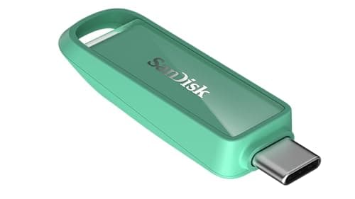 SANDISK 1TB Phone Drive with USB Type-C - for Smartphones, Tablets, and Computers - Up to 150MB/s, USB 3.2 Gen 1 - Seafoam Green - SDIXS0N-1T00-GN6NQ — view 3