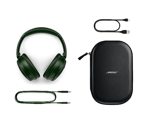 Bose QuietComfort Bluetooth Headphones, Wireless Headphones with Active Over Ear Noise Cancelling and Mic, Deep Bass, Up to 24 Hours of Playtime, Cypress Green - Limited Edition — view 5