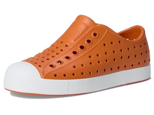 Native Shoes Jefferson Kids Slip-On Sneaker, Mars Orange/Shell White, 12 Little Kid — view 6