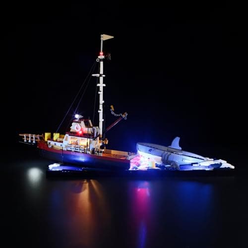 LIGHTAILING Light for 21350 Jaws - Led Lighting Kit Compatible with Building Blocks Model - NOT Included The Model Set — view 2