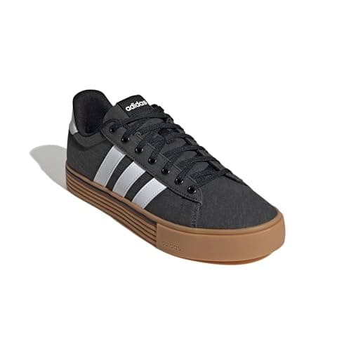 adidas Men's Daily 4.0, Black/White/Gum, 11 — view 3