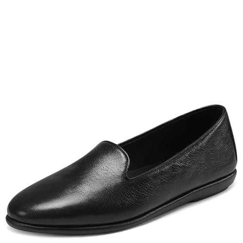 Aerosoles Betunia Black Leather 10 B (M)