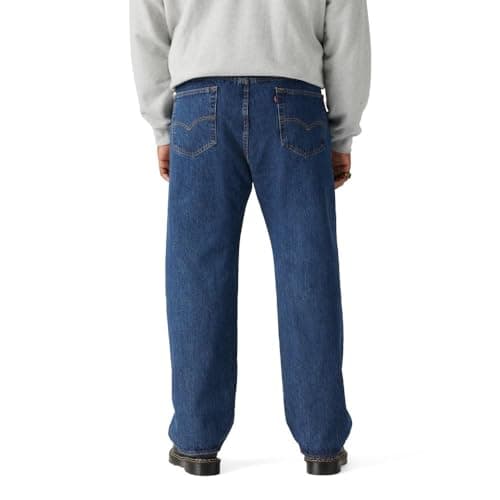 Levi's Men's 501 Original Fit Jeans (Also Available in Big & Tall), Dark Stonewash, 32W x 32L