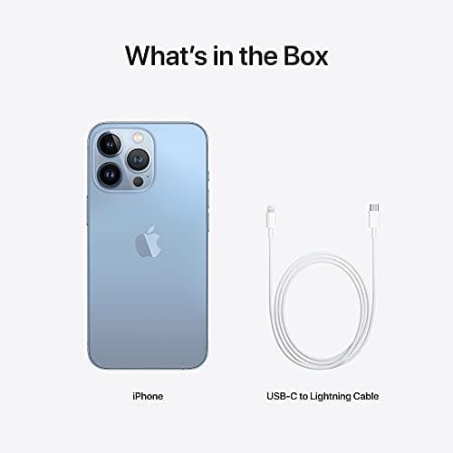 Apple iPhone 13 Pro, 256GB, Sierra Blue - Unlocked (Renewed) — view 5