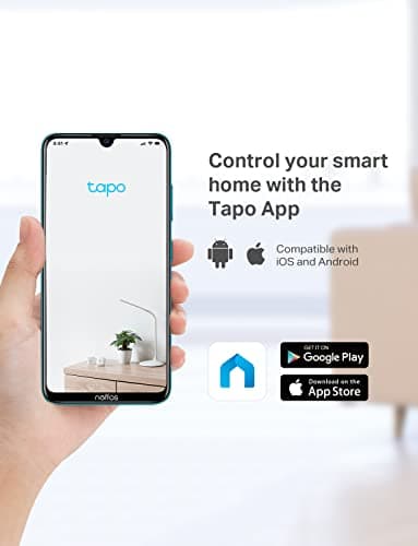 TP-Link Tapo 1080P Indoor Security Camera for Baby Monitor, Dog Camera w/Motion Detection, 2-Way Audio Siren, Night Vision, Cloud & SD Card Storage, Works w/Alexa & Google Home (Tapo C100) — view 6