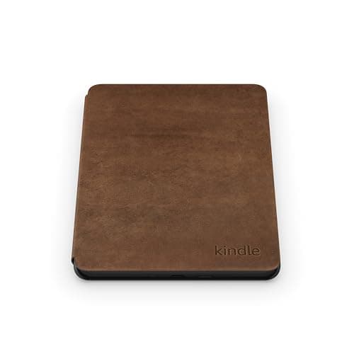 Amazon Kindle Paperwhite and Kindle Colorsoft Case, Lightweight and Foldable Protective Cover - Premium Leather — view 2
