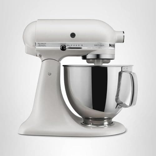 KitchenAid Artisan Series 5 Quart Tilt Head Stand Mixer with Pouring Shield KSM150PS, Milkshake — view 5