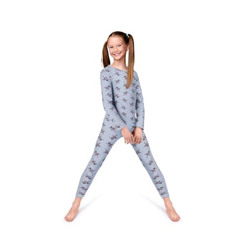 Rocky Thermal Underwear For Girls (Long Johns Thermals Set) Shirt & Pants, Base Layer w/Leggings/Bottoms Ski/Extreme Cold (Ballerina - Large)