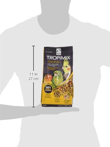 Tropimix Premium Formula for Cockatiels & Lovebirds, 2 lb Bag — view 2