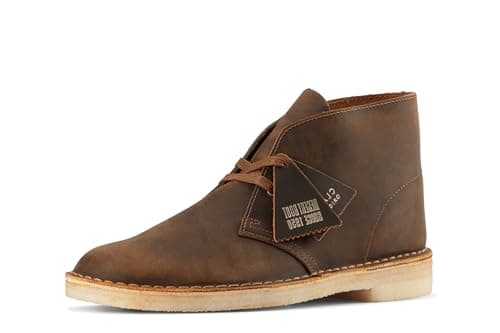 Clarks mens Desert Chukka Boot, Beeswax Leather, 9.5 US
