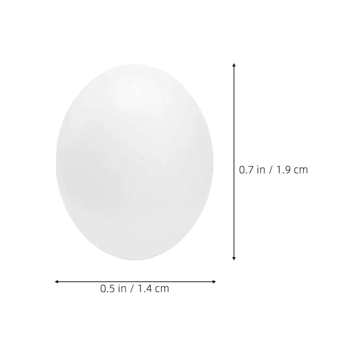 Huevos Falsos para Pájaros de Plástico Resistentes al Impacto, 12 Piezas para Entrenamiento y Decoración de Periquitos, Canarios y Pinzones en Nidos Artificiales — view 2