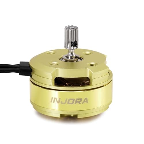 INJORA Fat Viper 2204 Brushless Outrunner Motor Gold Edition for 1/18 TRX4M Upgrade — view 3