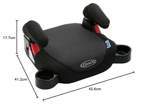 Graco TurboBooster Backless Booster Seat, Big Kid Car Seat from 18-45 kg (40-100 lb), Machine Washable Cover, Rio — view 5