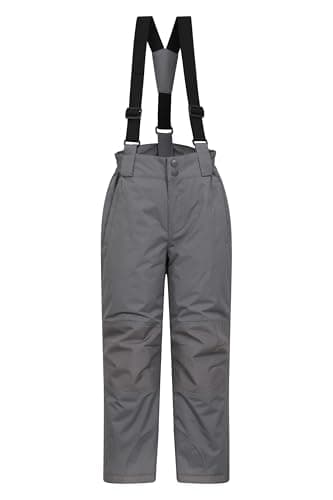 Mountain Warehouse Kids Ski Jacket & Pants set– Boys & Girls Snowsuit Grey Kids 5-6 Yrs (104-116 cm) — view 7