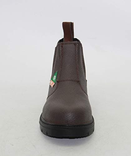 D5 CSA Approved Safety Shoes, Construction Boots, Work Sh (7 men US, Brown) — view 4