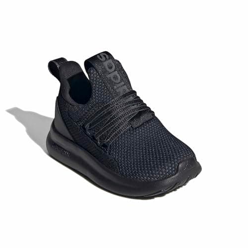 adidas Unisex-Kids Lite Racer Adapt 7.0, Black/Black/Grey, 3 — view 4