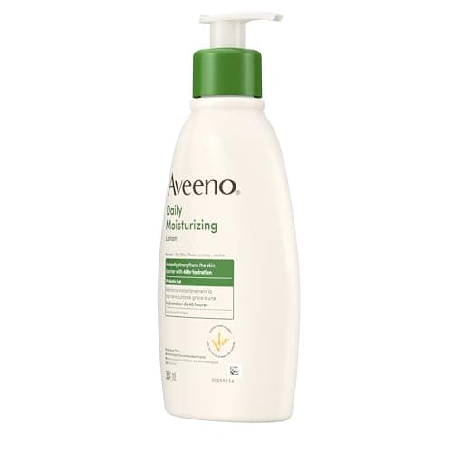 Aveeno Daily Moisturizing Lotion, Dry Skin, Non-Comedogenic, Prebiotic Oat, Daily Moisturizer, Fragrance Free, 354mL — view 6