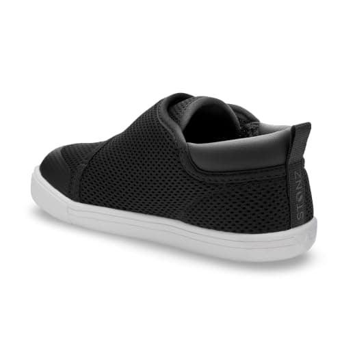 Stonz Cruiser™ Original Toddler Shoes – Breathable, Vegan, with Adjustable Fit Black — view 3
