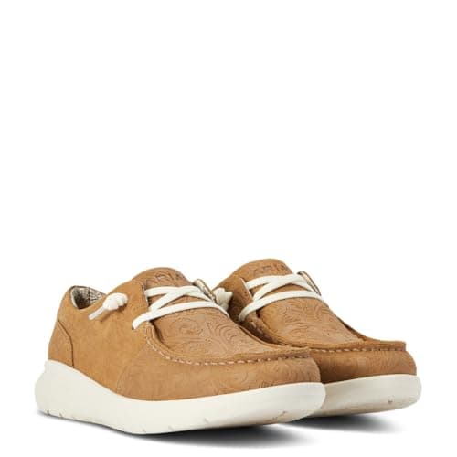 Ariat 100402436C Womens Hilo Tan Floral Emboss 250 - Beige/Khaki 6C — view 5