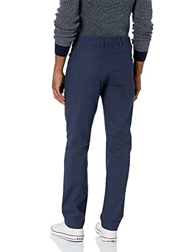 Goodthreads Men's Slim-Fit 5-Pocket Chino Pant Pants, -navy, 34W x 32L