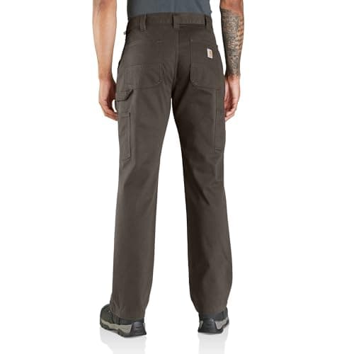 Carhartt Men's B324 Washed Twill Relaxed Fit Pant, Dark Coffee, 32W x 32L — view 2