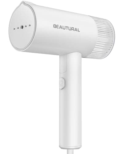 BEAUTURAL Travel Steamer for Clothes, Portable and Handheld, 1000 Watts