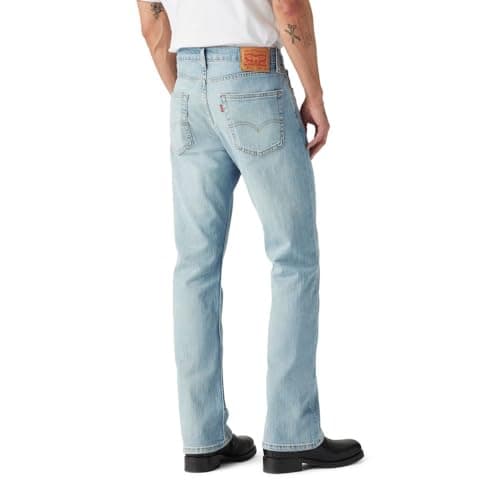 Levi's Men's 527 Slim Bootcut Fit Jeans, Here We Stop-Light Indigo, 32W x 32L — view 2